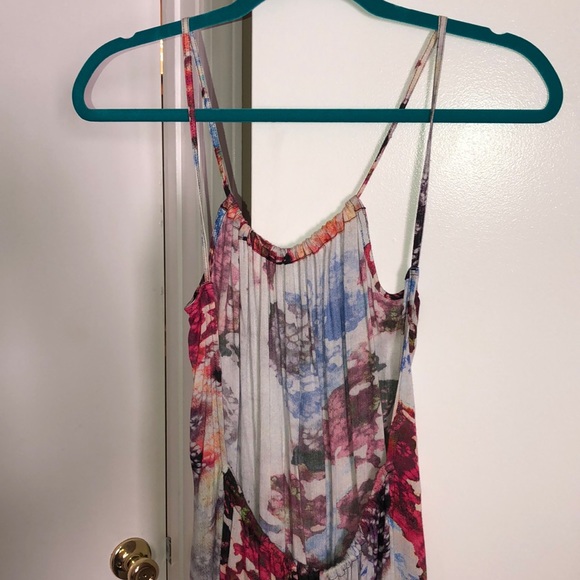 Free People Multi Color Maxi Dress With Open Back - Picture 4 of 8